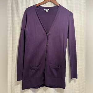 Old Navy Purple Cardigan Size Small